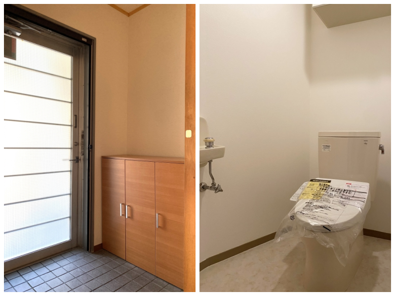 鎌倉市材木座三丁目の賃貸物件/玄関│トイレ