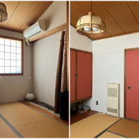 平塚市唐ケ原の売買物件/和室（6畳）｜床の間と船底天井のある割にしっかりした和室。