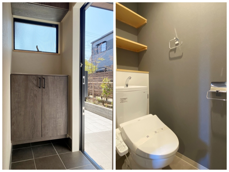 藤沢市鵠沼藤が谷三丁目の賃貸物件/#104玄関│トイレ