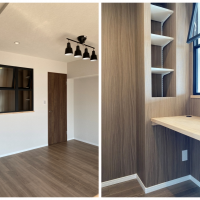 藤沢市片瀬海岸一丁目の売買物件/南西側洋室14.6帖にワークスペース付き