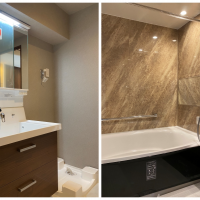 藤沢市片瀬海岸一丁目の売買物件/洗面台│浴室