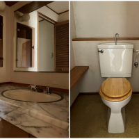 平塚市唐ケ原の売買物件/洗面所｜トイレ｜設備まわりは総点検が必要と思われます。