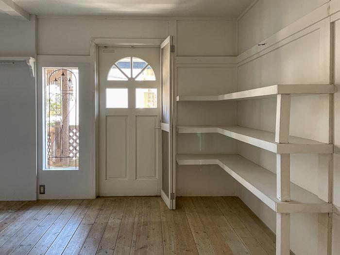 鎌倉市長谷一丁目の売買物件/店舗部分。営業時は雑貨販売とカフェだったそうです