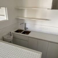 鎌倉市長谷一丁目の売買物件/カフェ仕様のキッチンになっています