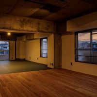 横浜市神奈川区松本町三丁目の賃貸物件/LDK｜遠くに見える夕焼け