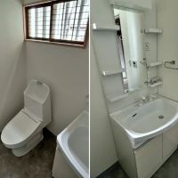 鎌倉市御成町の賃貸物件/共用部分のトイレと洗面