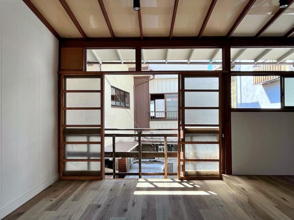 鎌倉市御成町の賃貸物件/2階シェアオフィス｜南方向を見る