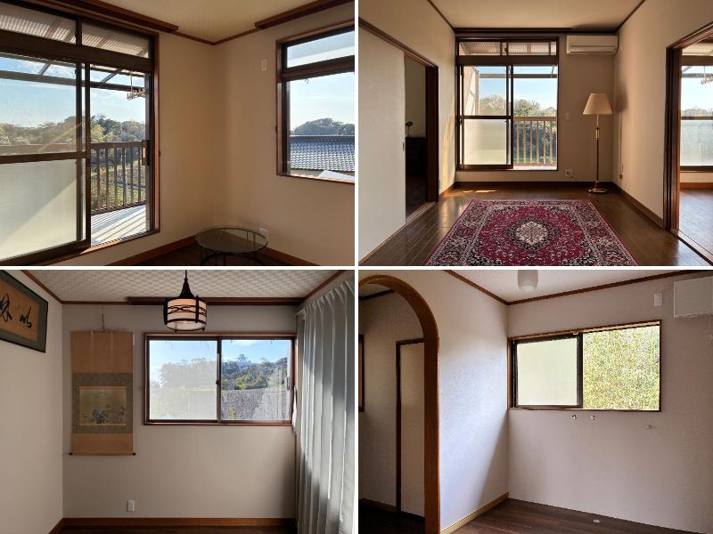 三浦市初声町高円坊の売買物件/2階 各部屋｜2階にも個室が4部屋あります