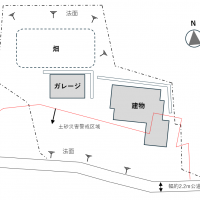三浦市初声町高円坊の売買物件/敷地概略図｜現況と異なる場合があります