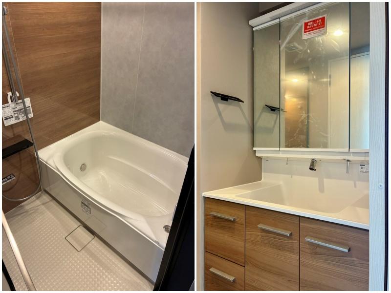 藤沢市鵠沼海岸五丁目の売買物件/浴室（追い炊き機能無し）｜洗面