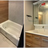 藤沢市鵠沼海岸五丁目の売買物件/浴室（追い炊き機能無し）｜洗面