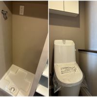 藤沢市鵠沼海岸五丁目の売買物件/洗濯機置き場は室内に｜トイレ