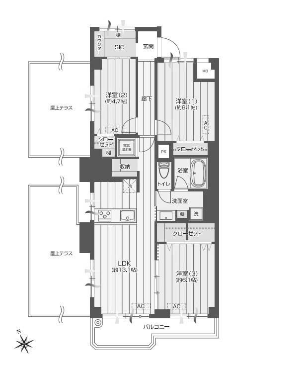 藤沢市鵠沼海岸五丁目の売買物件