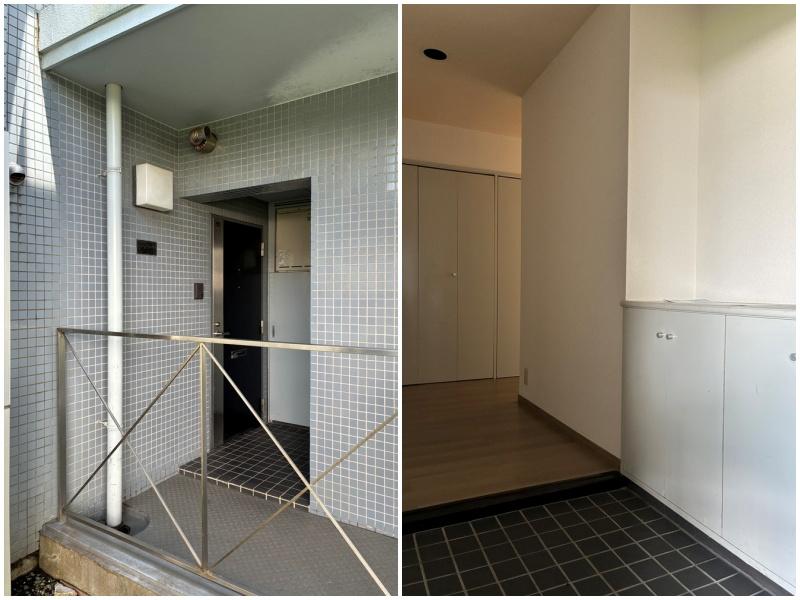 鎌倉市由比ガ浜三丁目の賃貸物件/【1階】玄関まわりはゆとりがあります