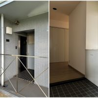 鎌倉市由比ガ浜三丁目の賃貸物件/【1階】玄関まわりはゆとりがあります