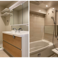 藤沢市片瀬海岸二丁目の売買物件/洗面台│浴室