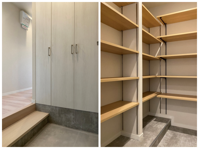 藤沢市片瀬海岸二丁目の売買物件/玄関│シューズインクローゼット