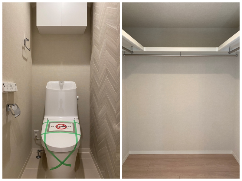 藤沢市片瀬海岸二丁目の売買物件/トイレ│洋室7.4帖のウォークインクローゼット