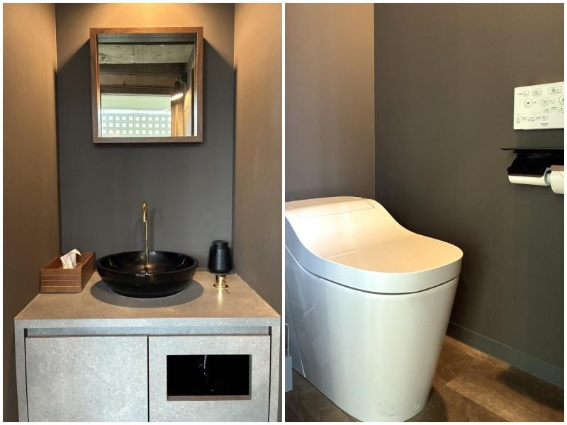 鎌倉市雪ノ下一丁目の賃貸物件/洗面とトイレ