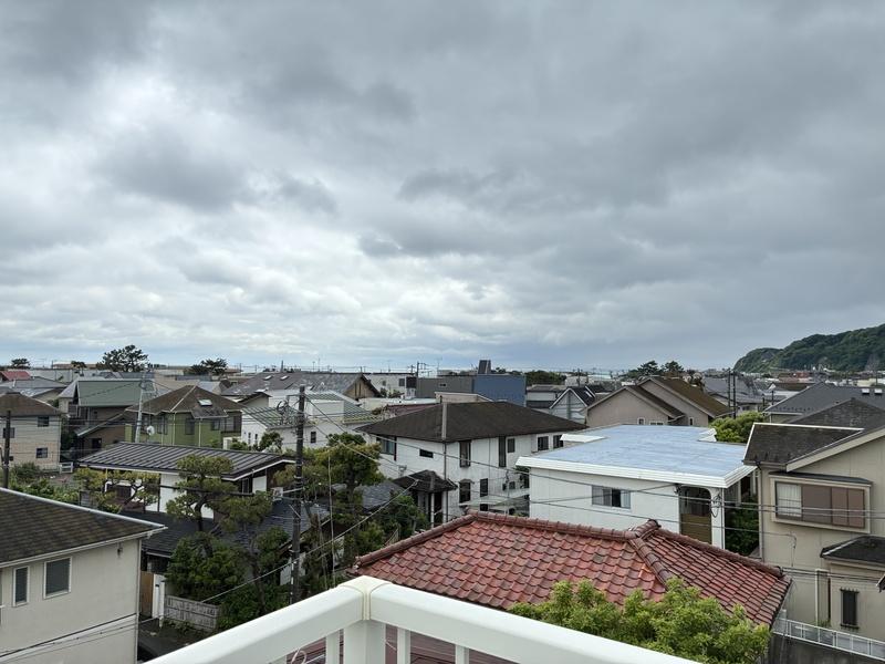 鎌倉市由比ガ浜三丁目の賃貸物件/屋上から、海が見えます