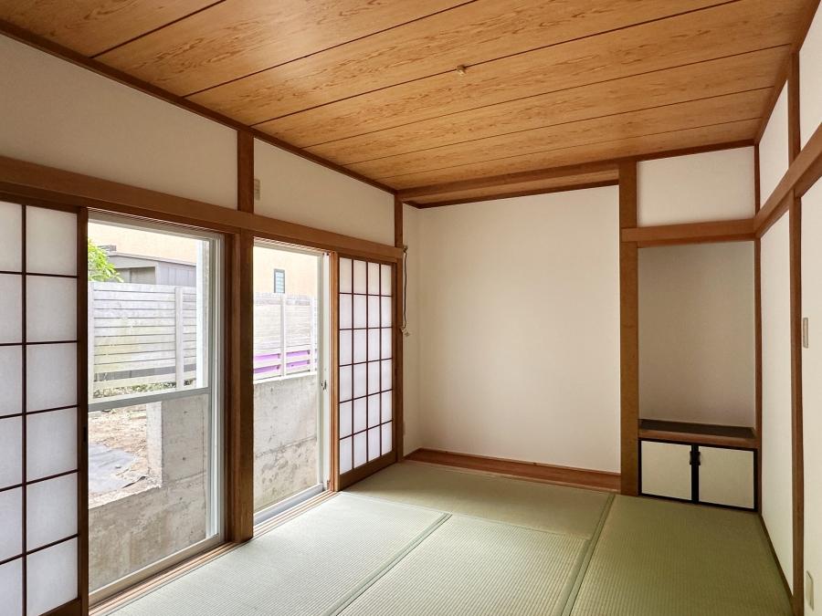鎌倉市台四丁目の賃貸物件/和室その1｜いぐさの匂いが気持ちいい