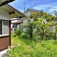 鎌倉市十二所の賃貸物件/洋室その4から庭を見る｜ちょっとした家庭菜園できそうな広さがあります
