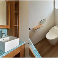 藤沢市辻堂西海岸二丁目の売買物件/洗面とトイレ