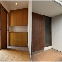藤沢鵠沼海岸七丁目の賃貸物件/玄関まわりは広々として明るいのです