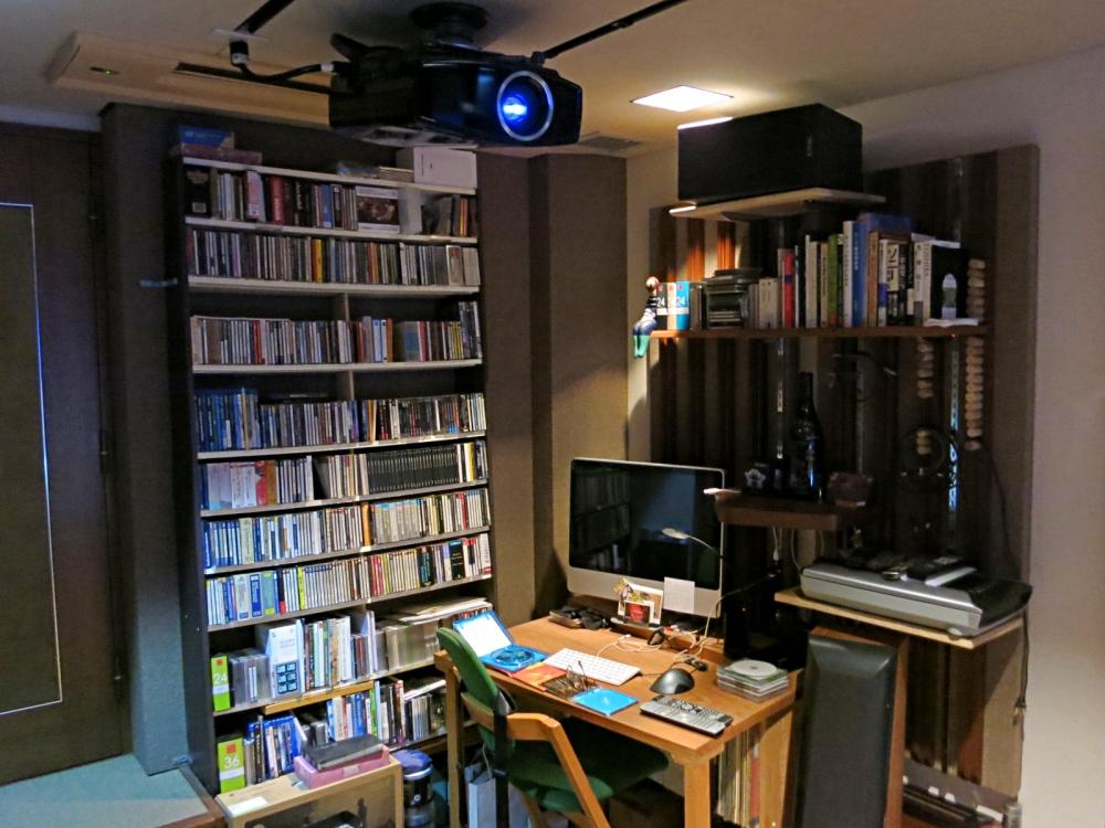 音を楽しむことに没頭するオーディオルーム