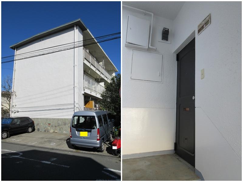 建物は味わいあるマンション|1階の部屋