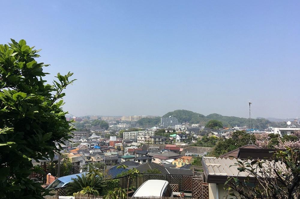北側(裏側)の眺望もポイントのひとつ。
