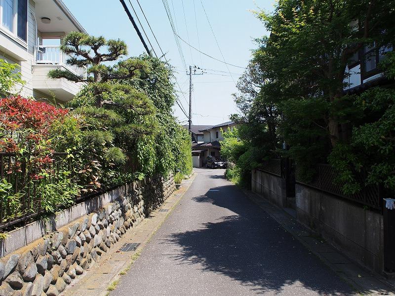 近くの道路。