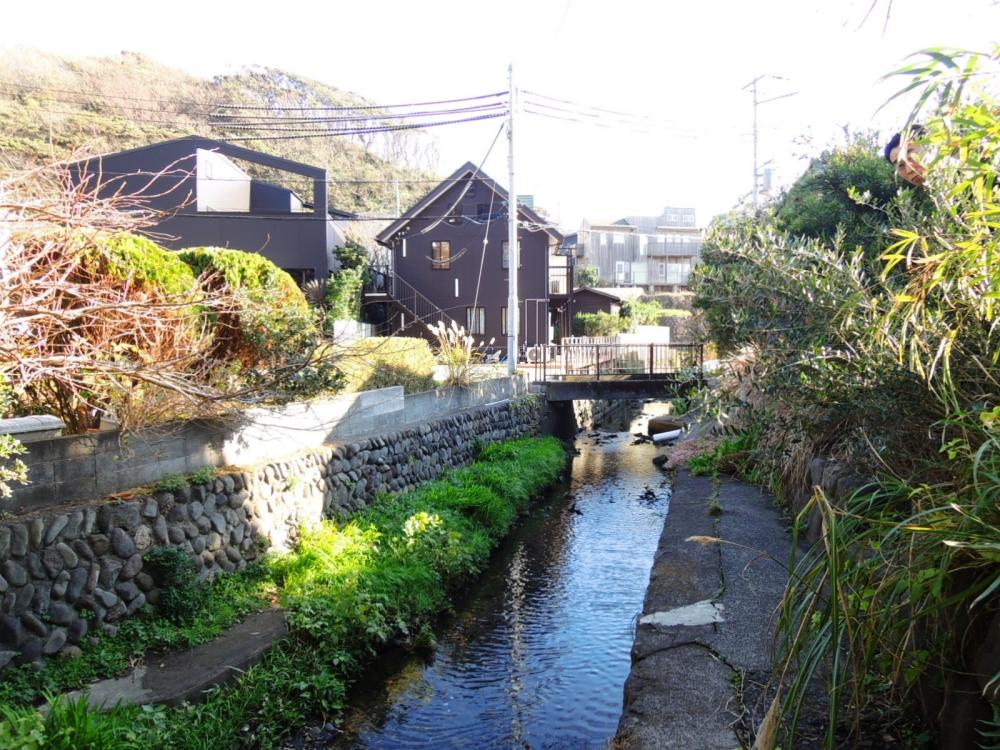 対象敷地はリバーサイドです