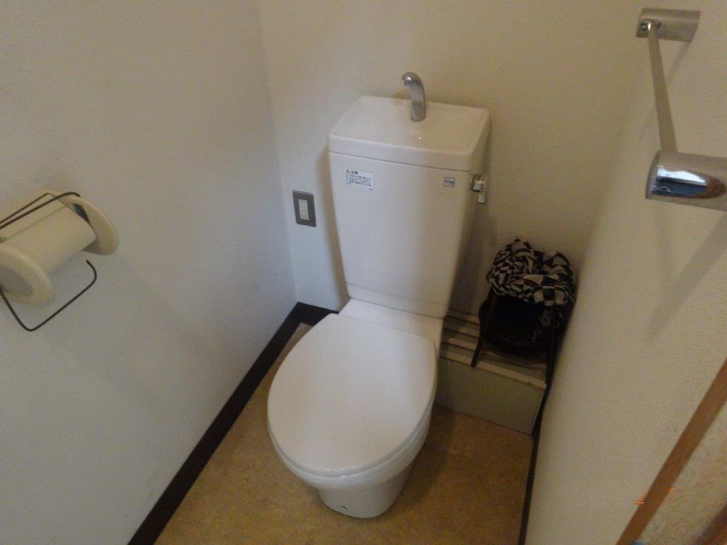 トイレは共用です