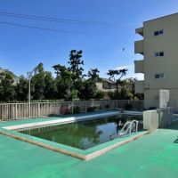 藤沢市辻堂東海岸三丁目の売買物件/敷地内に子ども用のプールがある幸せな風景