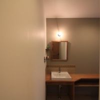 河北郡内灘町字千鳥台の賃貸物件/L字の洗面スペース。個人的に好きな空間、居心地よいです