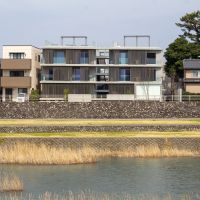 金沢市中央通町の賃貸物件/周辺環境に調和するデザイン且つ質感の外観