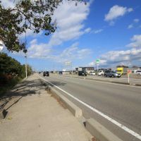 石川県白山市藤木町の売買物件/建物すぐ後ろは幹線道路「加賀産」