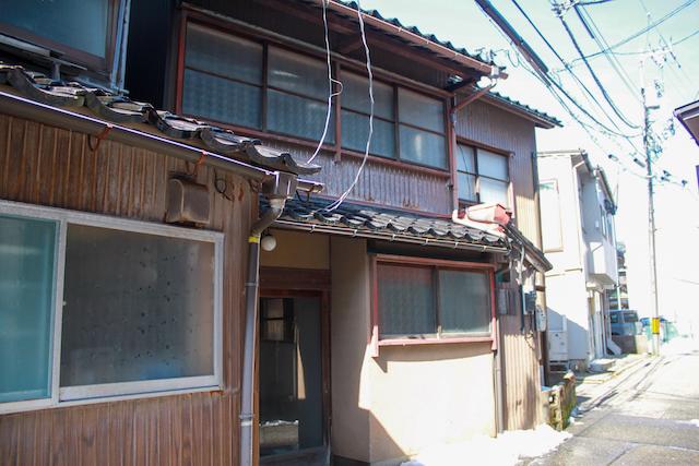 金沢市水溜町の賃貸物件/外部は既存のまま