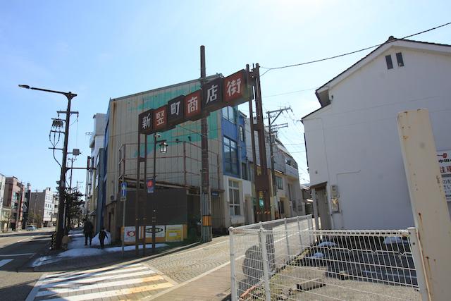 金沢市水溜町の賃貸物件/新竪町商店街メイン通り入り口