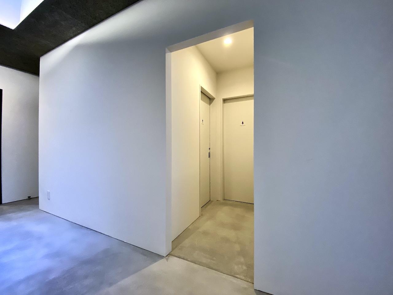 金沢市香林坊1丁目の賃貸物件/共用トイレ　男女分かれています