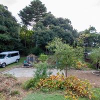 福井県坂井市三国町崎の売買物件/森と地続きの庭