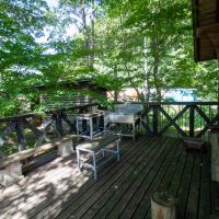 珠洲市若山町上山の売買物件/バーベキューにピッタリのウッドデッキ