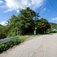 珠洲市若山町上山の売買物件/前面道路