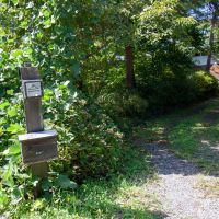 珠洲市若山町上山の売買物件/前面道路からアプローチ