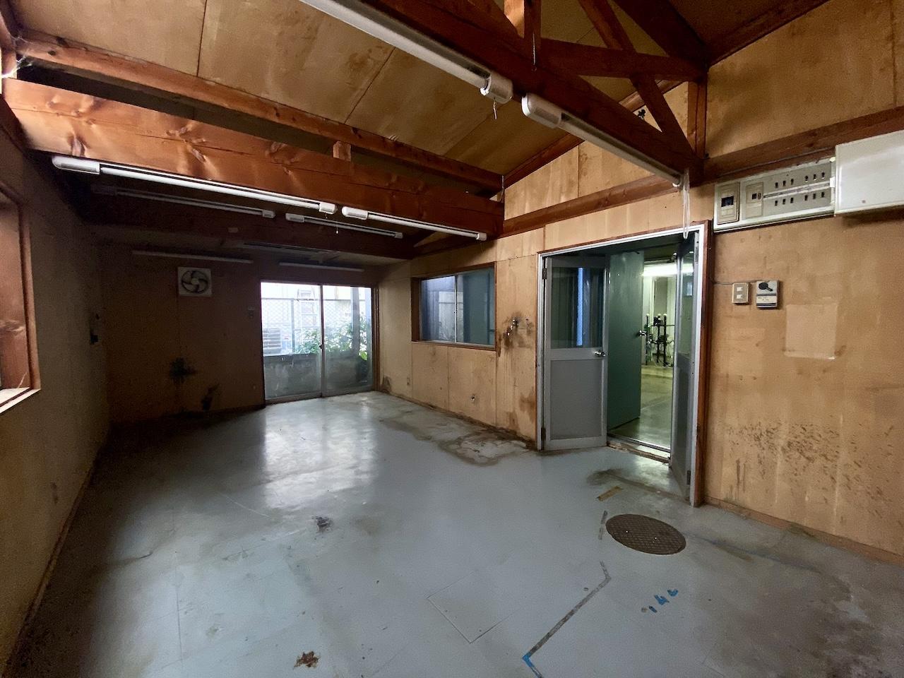 金沢市広坂1丁目の賃貸物件/庭があった場所には倉庫があります