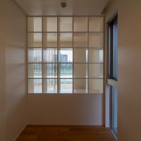 金沢市中央通町の賃貸物件/ベットからも犀川を望めます