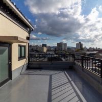 金沢市長町の賃貸物件/共用のルーフバルコニー