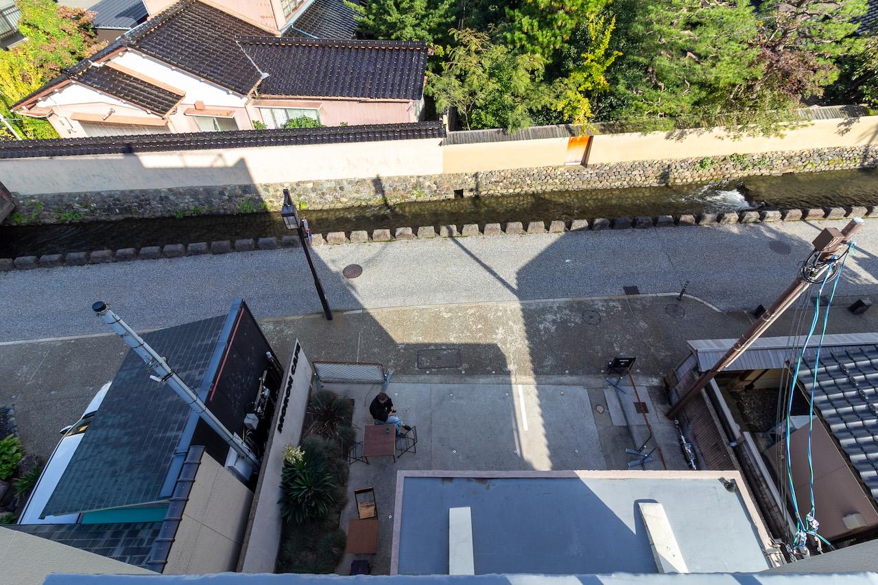 金沢市長町の賃貸物件/武家屋敷跡を見下ろす風景