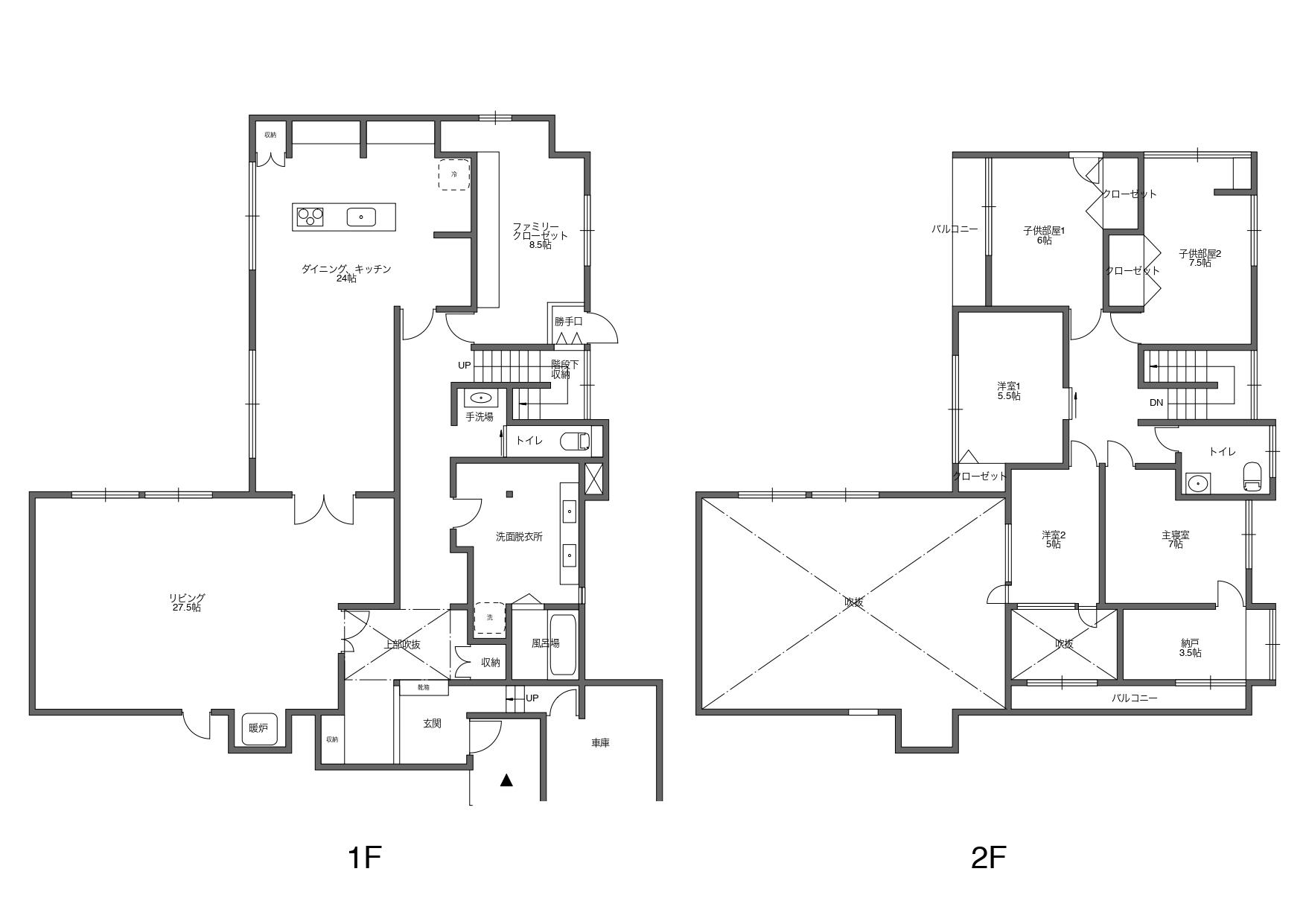 金沢市高尾南1丁目の売買物件/間取図